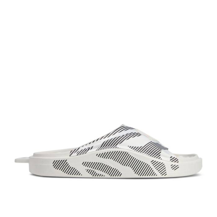 アディダス Adidas 【 Stella Mccartney X Wmns Slide \u0027White Black\u0027 Women Cloud White/Cloud White/Core Black 】 Slide サンダル レディース 白いこと 白いこと 中核グループ 黒いこと 黒いこと