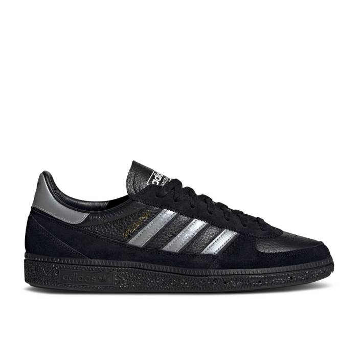 アディダス Adidas 【 Wmns Handball Spezial \u0027Weltmeister Pack - Black Silver Metallic\u0027 Women Core Black/Silver Metallic/Carbon 】 ハンドボール スペシアル 黒いこと 黒いこと Silver しろがね色・しろがね色 レディース 中核グループ 黒いこと ブ