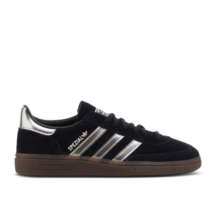 アディダス Adidas 【 Handball Spezial \u0027Black Silver Metallic\u0027 Men Core Black/Silver Metallic/Gum 】 ハンドボール スペシアル Silver しろがね色・しろがね色 メンズ 中核グループ 黒いこと 黒いこと Silver しろがね色・しろがね色