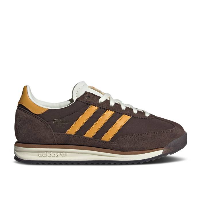 アディダス Adidas 【 Sl72 Rs Dark Brown Preloved Yellow Men Dark Brown/Preloved Yellow/Brown 】 茶色 ブラウン メンズ 茶色 ブラウン yellow 黄色・イエロー