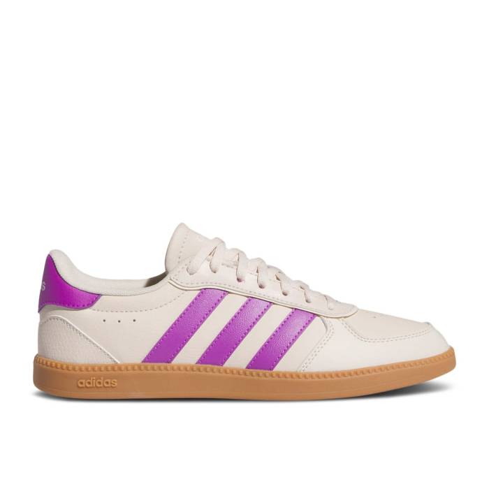 アディダス Adidas 【 Wmns Breaknet Sleek \u0027Halo Ivory Purple Burst\u0027 Women Halo Ivory/Purple Burst/Wonder White 】 象牙色 Purple 紫・パープル レディース 象牙色 Purple 紫・パープル 張りさける 白いこと 白いこと