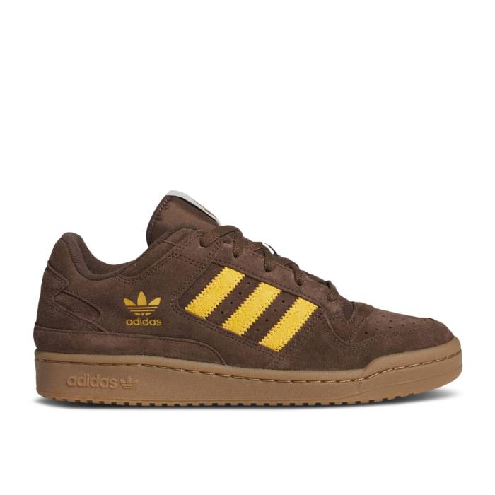 アディダス Adidas 【 Forum Low Cl 'Brown Preloved Yellow' Men Brown/Preloved Yellow/Gum 】 フォーラム メンズ 茶色 ブラウン yellow 黄色・イエロー