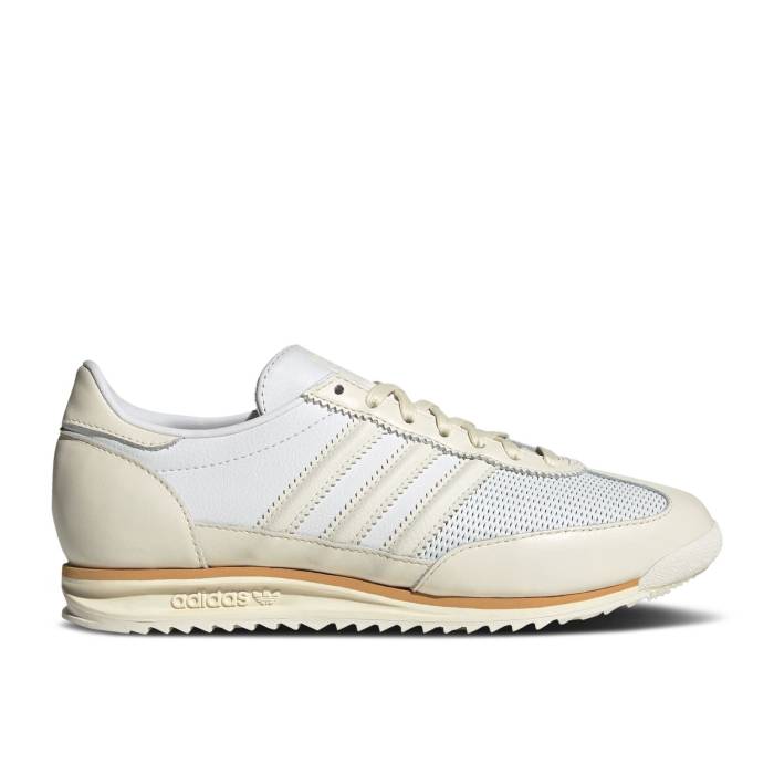アディダス Adidas 【 Wmns Sl72 \u0027Quiet Luxury Pack\u0027 Women Cloud White/Off White/Gum 】 レディース 白いこと 白いこと