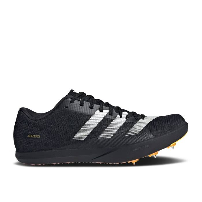 アディダス Adidas 【 Adizero Long Jump \u00272024 Athlete Pack\u0027 Men Core Black/Zero Metallic/Spark 】 アディゼロ メンズ 中核グループ 黒いこと 黒いこと 皆無