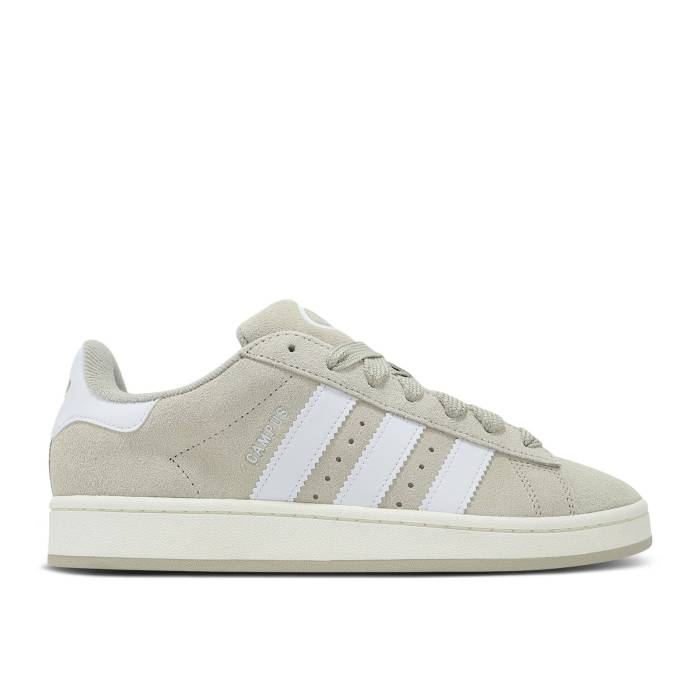 アディダス Adidas 【 Wmns Campus 00S \u0027Putty Grey\u0027 Women Putty Grey/Cloud White/Off White 】 構内 レディース 薄墨色 薄墨色 白いこと 白いこと