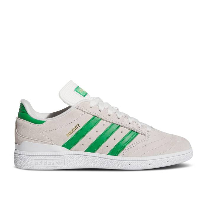 アディダス Adidas 【 Busenitz Pro \u0027Crystal White Green\u0027 Men Crystal White/Crystal White/Gold Metallic 】 労働者階級 白いこと 白いこと メンズ 白いこと 白いこと ゴールド