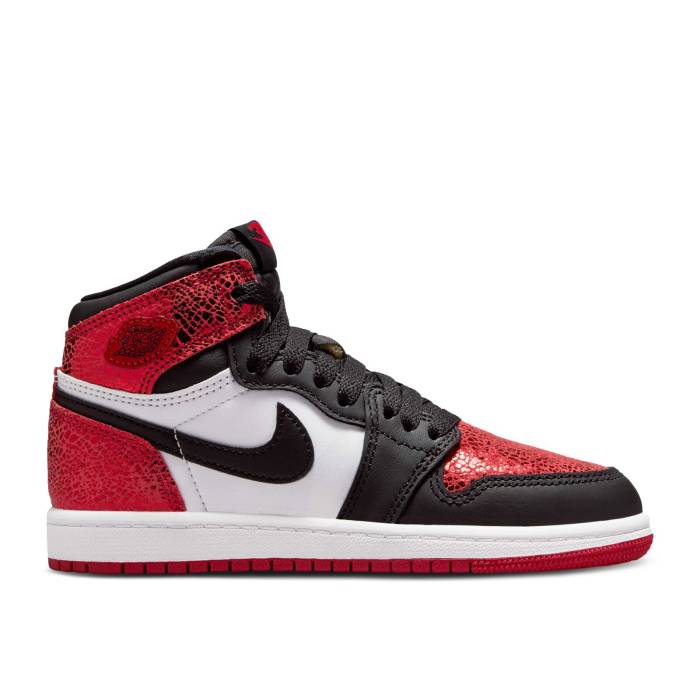 ナイキ エアジョーダン Air Jordan 【 Jordan 1 Retro High Og Ps 'Ruby' Youth Varsity Red/Black/White 】 レトロ ハイ ジュニア キッズ Red 赤・レッド 黒色 ブラック 白色 ホワイト|スニケス