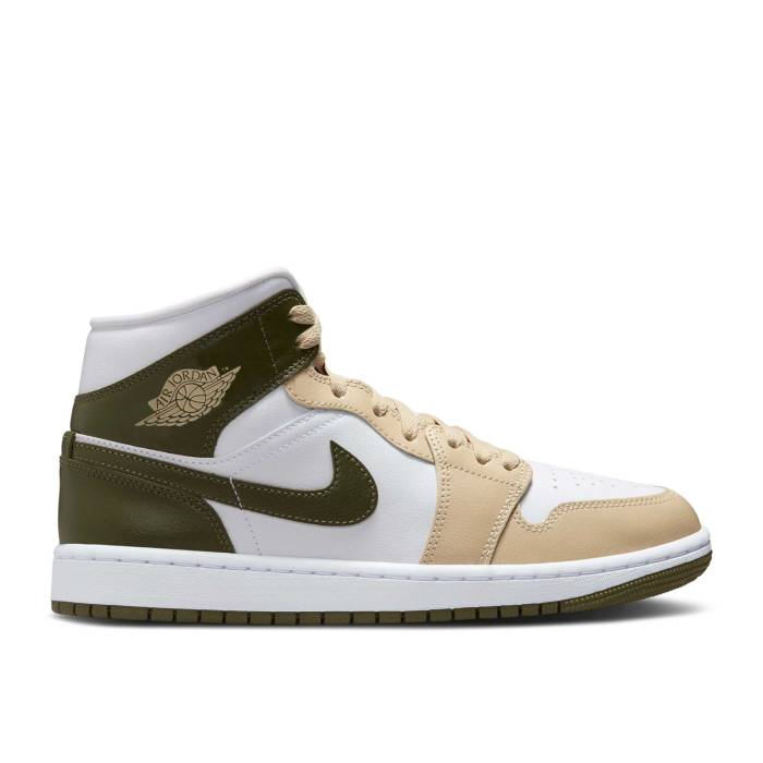 ナイキ エアジョーダン Air Jordan 【 Wmns Jordan 1 Mid \u0027Military Drab\u0027 Women 】 ミッド レディース