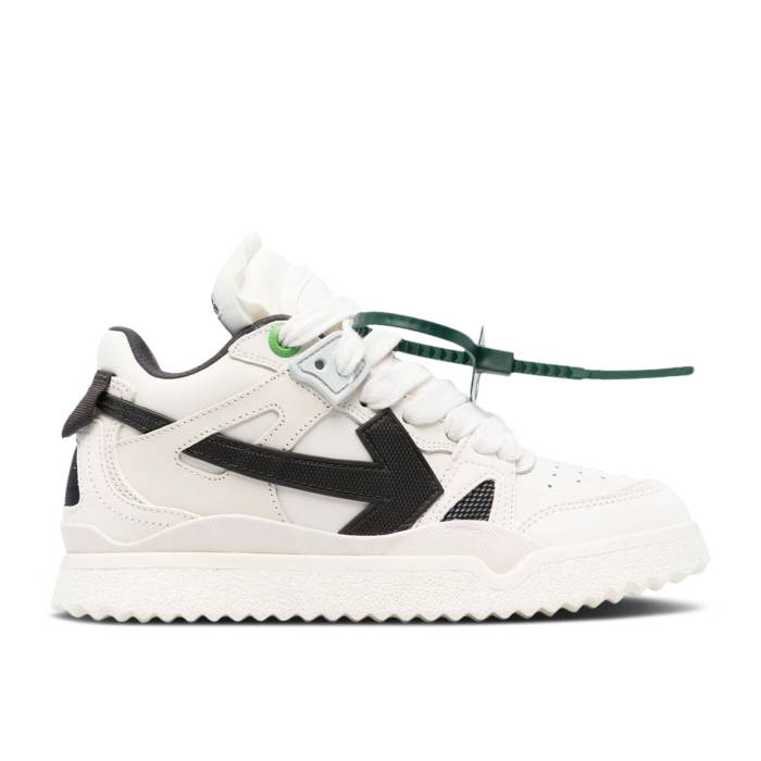 象牙色 Off-White 【 Wmns New Sponge Mid \u0027White Black\u0027 2023 Women White/Black 】 ミッド レディース 白いこと 白いこと 黒いこと 黒いこと