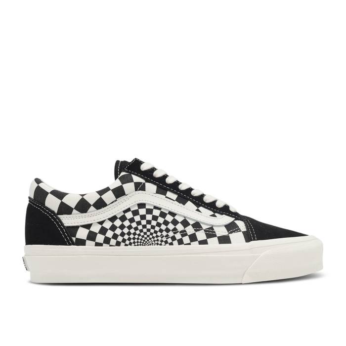 ヴァンズ Vans 【 Old Skool \u0027Radial Checkerboard - Black Marshmallow\u0027 Men Black/Marshmallow 】 黒いこと 黒いこと メンズ 黒いこと 黒いこと