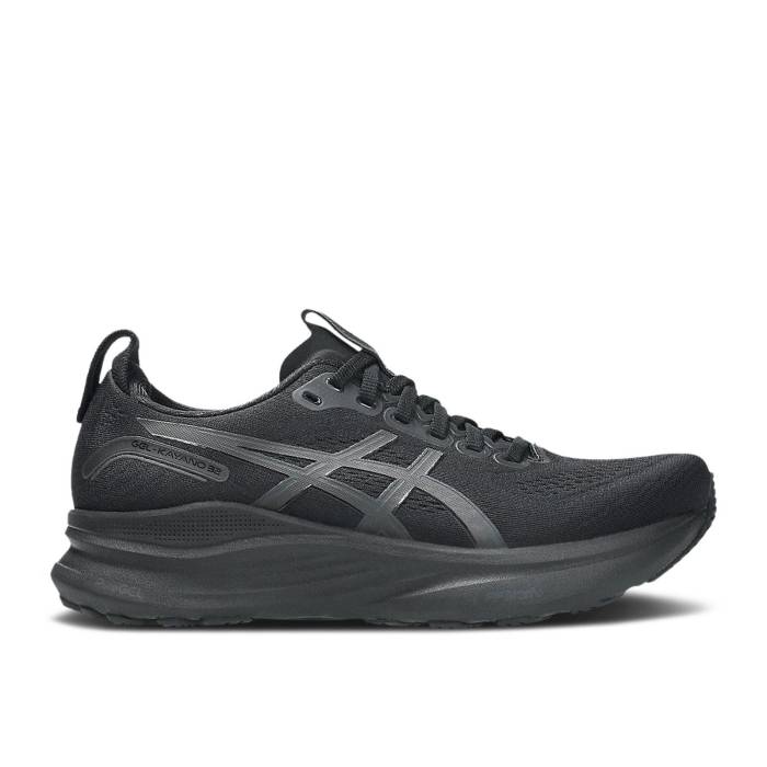 アシックス Asics 【 Wmns Gel Kayano 32 \u0027Black Graphite Grey\u0027 Women Black/Graphite Grey 】 レディース 黒いこと 黒いこと 薄墨色 薄墨色