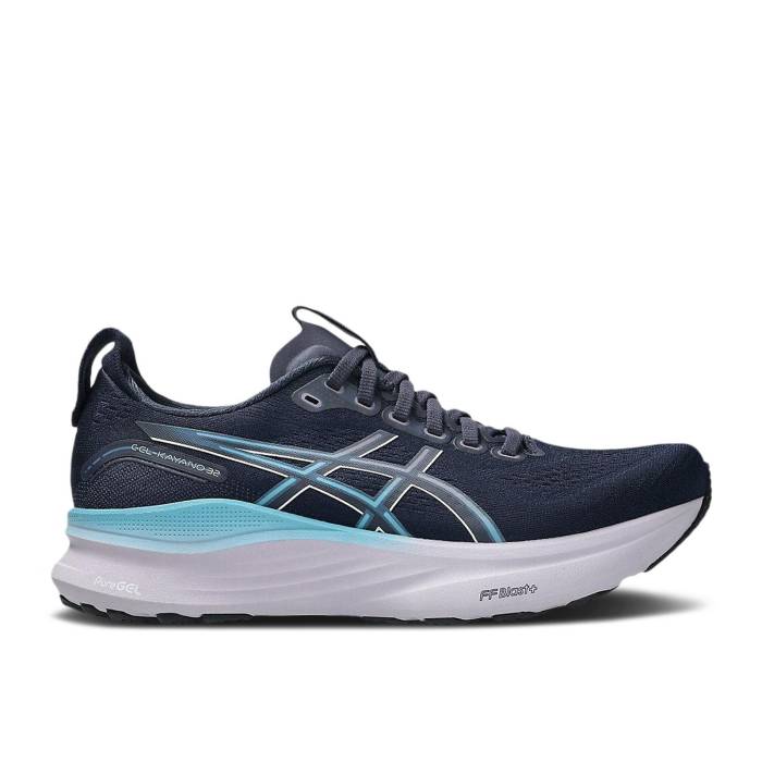アシックス Asics 【 Wmns Gel Kayano 32 \u0027Midnight Stillwater\u0027 Women Midnight/Stillwater 】 レディース