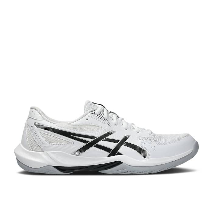 アシックス Asics 【 Gel Rocket 12 'White Black' Men White/Black 】 メンズ 白色 ホワイト 黒色 ブラック|スニケス