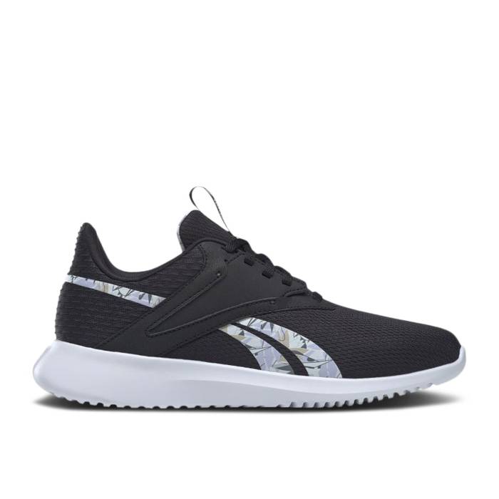 リーボック Reebok 【 Wmns Fluxlite \u0027Black White Tropical Print\u0027 Women Core Black/Footwear White/Chalk 】 白いこと 白いこと レディース 中核グループ 黒いこと 黒いこと 白いこと 白いこと
