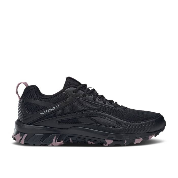 リーボック Reebok 【 Wmns Ridgerider 6.0 \u0027Black Infused Lilac\u0027 Women Core Black/Pure Grey/Infused Lilac 】 レディース 中核グループ 黒いこと 黒いこと 純然たる 薄墨色 薄墨色
