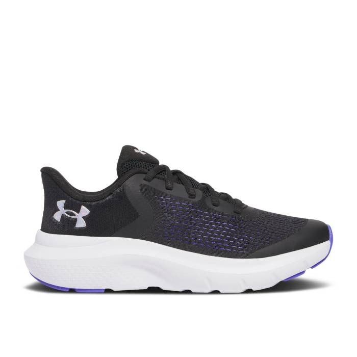 アンダーアーマー Under Armour 【 Rogue 5 Gs 'Black Virtual Violet' Youth Black/Virtual Violet/Iridescent 】 ジュニア キッズ 黒色 ブラック 紫・バイオレット｜スニケス 29,055円