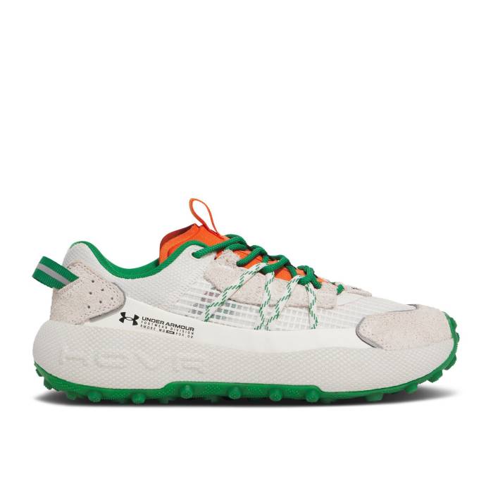 アンダーアーマー Under Armour 【 Fat Tire Venture Pro \u0027White Quartz Team Kelly Green\u0027 Men White Quartz/Team Kelly Green/Black 】 労働者階級 Team 野球クラブ メンズ 白いこと 白いこと Team 野球クラブ green 緑・緑であること 黒いこと 黒いこと