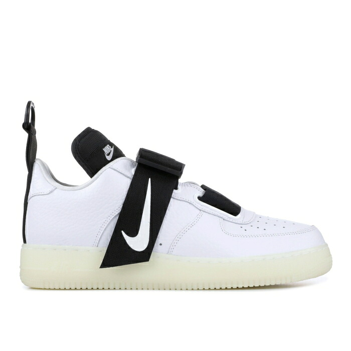 ナイキ Nike 【 Air Force 1 Low Utility Qs \u0027White\u0027 Men White/Black 】 メンズ 白いこと 白いこと 黒いこと 黒いこと