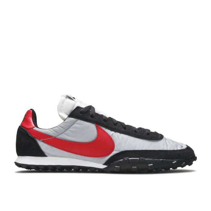ナイキ Nike 【 Waffle Racer 'Wolf Grey' Men Wolf Grey/Black-White-Gym Red 】 ワッフル メンズ 灰色 グレー Red 赤・レッド