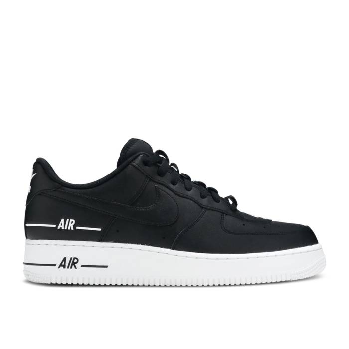 ナイキ Nike 【 Air Force 1 \u002707 Lv8 \u0027Double Air Pack - Black\u0027 Men Black/Black/White 】 メンズ 黒いこと 黒いこと 白いこと 白いこと