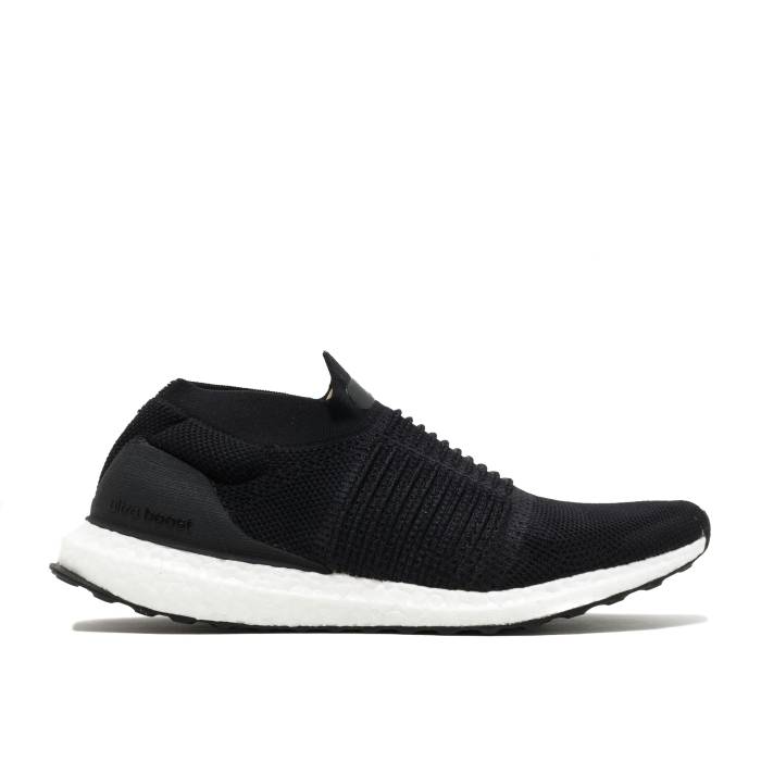 アディダス Adidas 【 Ultraboost Laceless Core Black Men Core Black/Footwear White 】 メンズ コア 黒色 ブラック 白色 ホワイト