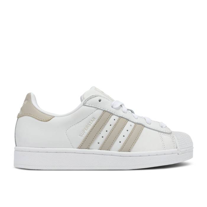 アディダス Adidas 【 Wmns Superstar 2 \u0027White Wonder Beige\u0027 Women Cloud White/Wonder Beige/Alumina 】 Superstar はやりっ児 レディース 白いこと 白いこと ベージュ