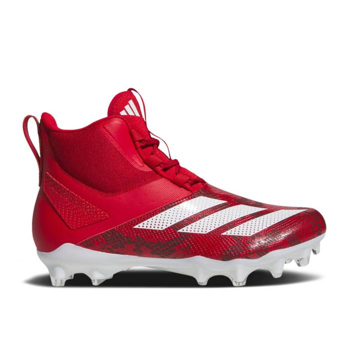 アディダス Adidas 【 Adizero Chaos \u0027Dsg Smu - Team Power Red\u0027 Men Team Power Red/Cloud White/Team Power Red 】 アディゼロ Team 野球クラブ Power 力強さ メンズ Team 野球クラブ Power 力強さ Red 赤・赤いこと 白いこと 白いこと