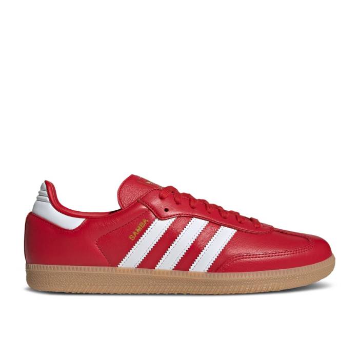 アディダス Adidas 【 Samba Og 'Fourth Of July Pack - Scarlet' Men Better Scarlet/Cloud White/Gum 】 サンバ メンズ 白色 ホワイト