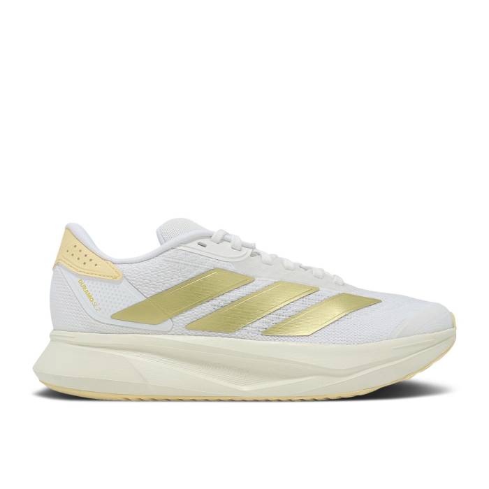 アディダス Adidas 【 Wmns Duramo Sl 2.0 \u0027White Gold Metallic\u0027 Women Cloud White/Gold Metallic/Orange Tint 】 ゴールド レディース 白いこと 白いこと ゴールド orange 橙・オレンジ色