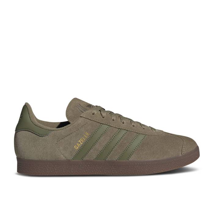 アディダス Adidas 【 Gazelle \u0027Orbit Green\u0027 Men Orbit Green/Focus Olive/Gold Metallic 】 ガゼル メンズ green 緑・緑であること olive オリーブ ゴールド