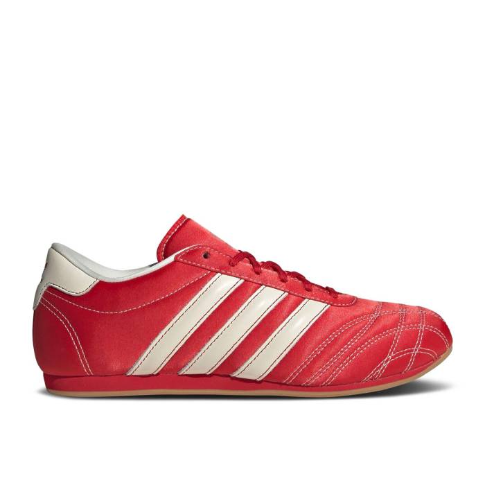 アディダス Adidas 【 Wmns Taekwondo \u0027Better Scarlet\u0027 Women Off White/Better Scarlet/Off White 】 レディース 白いこと 白いこと
