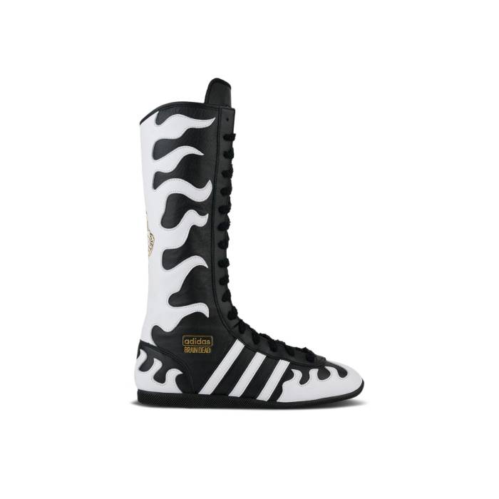 アディダス Adidas 【 Brain Dead X Brody King X Japan High \u0027Black White\u0027 Men Core Black/Footwear White/Gold Metallic 】 御機嫌 メンズ 中核グループ 黒いこと 黒いこと 白いこと 白いこと ゴールド