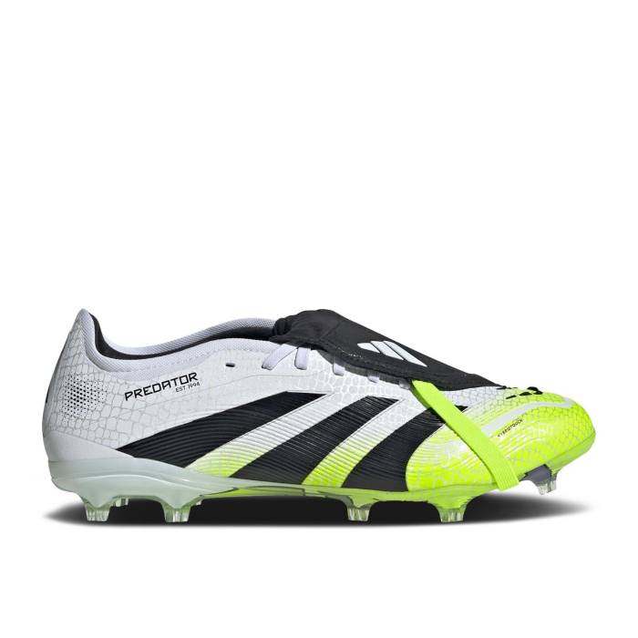 アディダス Adidas 【 Predator Pro Foldover Tongue Fg \u0027Radiant Blaze Pack\u0027 Men Cloud White/Core Black/Lucid Lemon 】 プレデター 労働者階級 メンズ 白いこと 白いこと 中核グループ 黒いこと 黒いこと