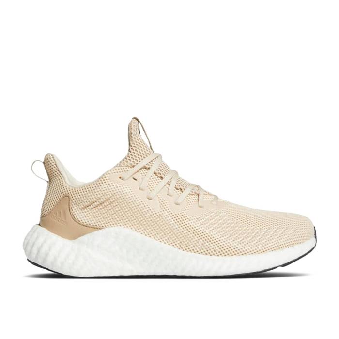 アディダス Adidas 【 Wmns Alphaboost \u0027Linen\u0027 Women Linen/Pale Nude/Crystal White 】 レディース 白いこと 白いこと