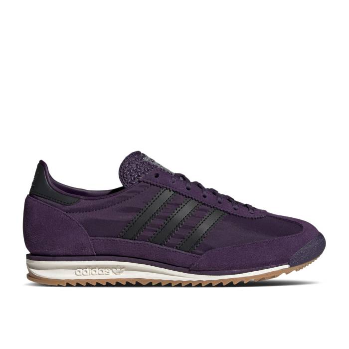 アディダス Adidas 【 Wmns Sl72 'Aurora Plum' Women Aurora Plum/Core Black/Gum 】 レディース コア 黒色 ブラック