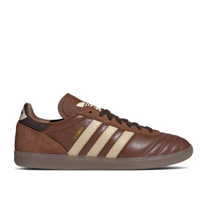 アディダス Adidas 【 Samba Jp Preloved Brown Sand Strata Dark Brown Men Preloved Brown/Sand Strata/Dark Brown 】 サンバ 茶色 ブラウン 砂色・サンド メンズ 茶色 ブラウン 砂色・サンド