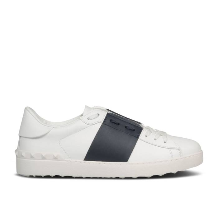 ヴァレンティノ Valentino 【 Open Sneaker \u0027White Dark Blue\u0027 Men White/Dark Blue 】 靴 スニーカー メンズ 白いこと 白いこと 青碧 青碧