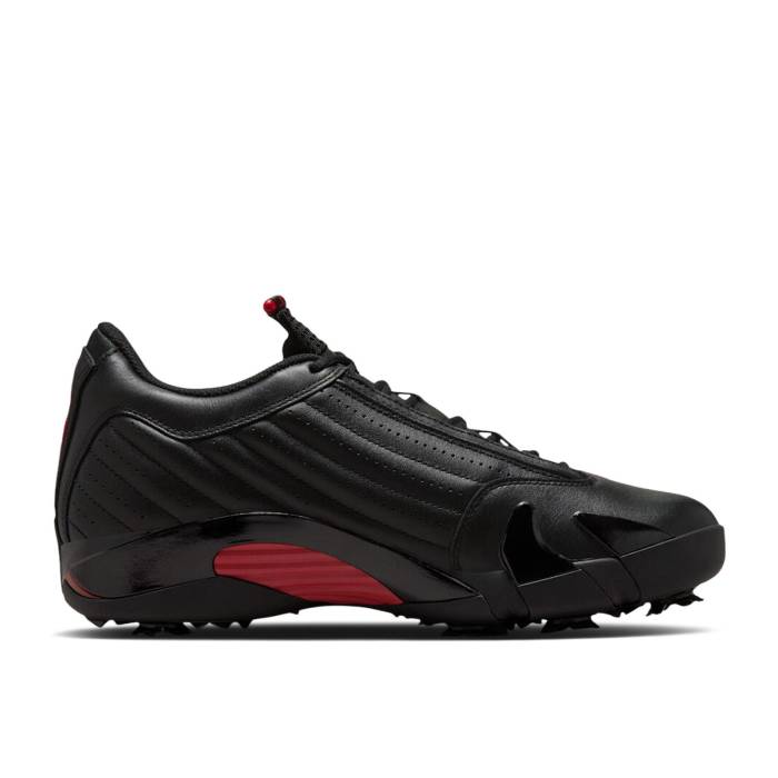 ナイキ エアジョーダン Air Jordan 【 Jordan 14 Retro Golf \u0027Last Shot\u0027 Men Black/Varsity Red 】 レトロ golf ゴルフ メンズ 黒いこと 黒いこと Red 赤・赤いこと