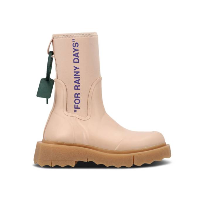 象牙色 Off-White 【 Wmns Sponge Rubber Rain Boot \u0027For Rainy Days - Rose\u0027 Women Rose/Rose 】 思われ人 ブーツ レディース Rose サクラ色