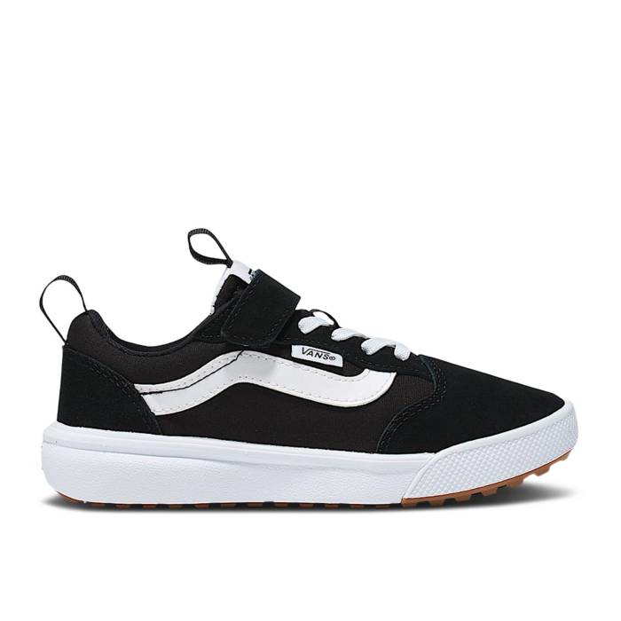 ヴァンズ Vans 【 Ultrarange 66 V Kids \u0027Black White\u0027 Youth Black/White 】 お坊っちゃん キッズ 黒いこと 黒いこと 白いこと 白いこと