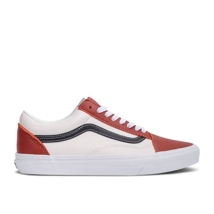 ヴァンズ Vans 【 Old Skool White Sport Red Black Men White/Sport Red 】 Red 赤・レッド メンズ 白色 ホワイト Red 赤・レッド