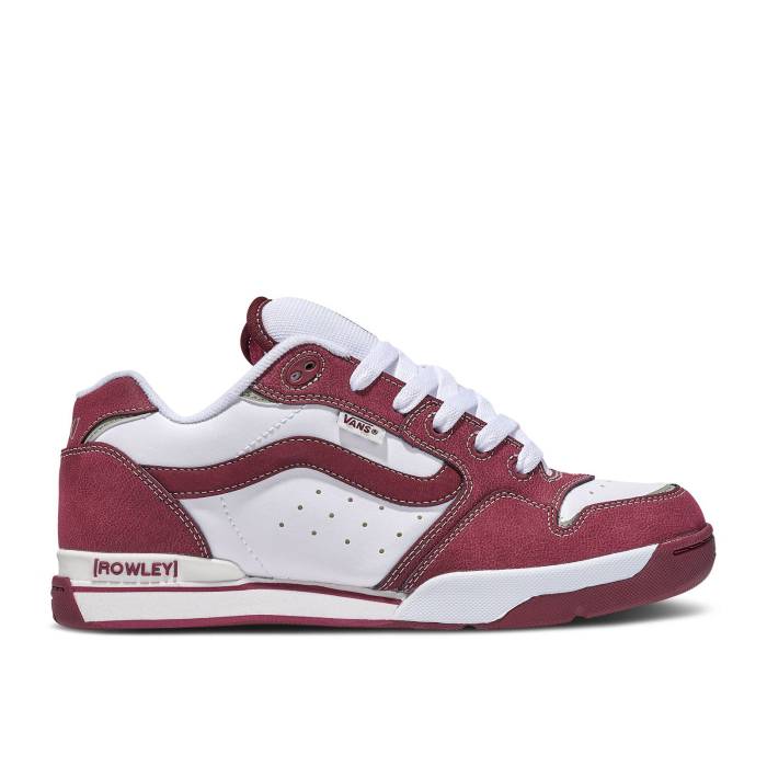 ヴァンズ Vans 【 Rowley Xlt \u0027Port Royale Red\u0027 Men Port Royale Red/White 】 メンズ Red 赤・赤いこと 白いこと 白いこと