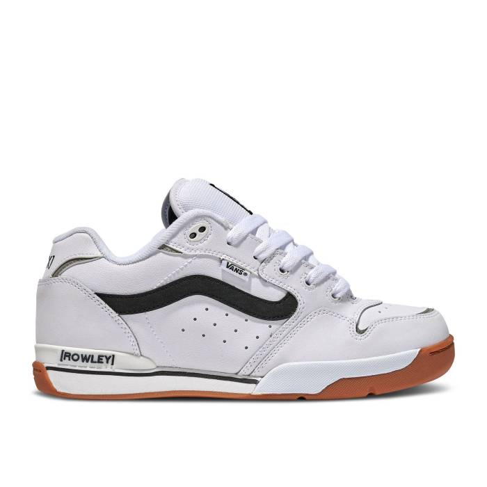 ヴァンズ Vans 【 Rowley Xlt \u0027White Black\u0027 Men White/Black 】 メンズ 白いこと 白いこと 黒いこと 黒いこと