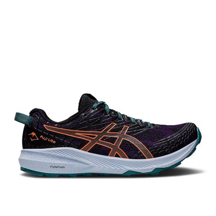 アシックス Asics 【 Wmns Fuji Lite 3 \u0027Night Shade Nova Orange\u0027 Women Night Shade/Nova Orange 】 ともし火 レディース ナイト爵 orange 橙・オレンジ色