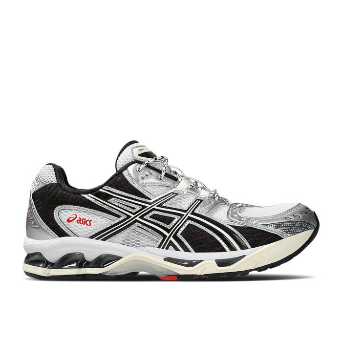 アシックス Asics 【 Gel Nimbus 10.1 \u0027White Black Silver\u0027 Men White/Black 】 黒いこと 黒いこと メンズ 白いこと 白いこと 黒いこと 黒いこと