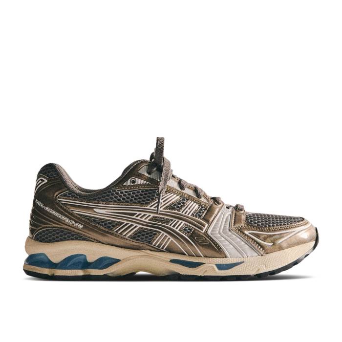 アシックス Asics 【 Ronnie Fieg X Gel Kayano 14 \u0027World\u0027s Fair Pack - Chicago\u0027 Men Granite Grey/White 】 メンズ 薄墨色 薄墨色 白いこと 白いこと