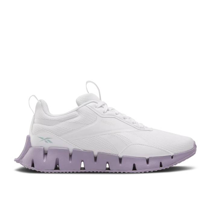 リーボック Reebok 【 Wmns Zig Dynamica Str \u0027White Dusk Purple\u0027 Women White/Barely Grey/Dusk Purple 】 Zig ジッグ レディース 白いこと 白いこと 薄墨色 薄墨色 Purple 紫・パープル