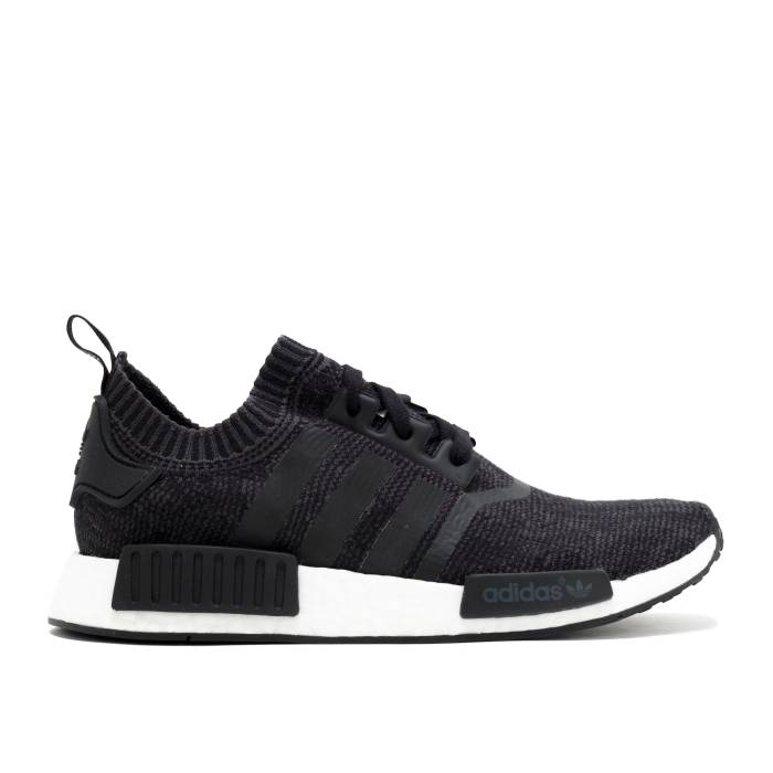 アディダス Adidas 【 Nmd_R1 Pk \u0027Winter Wool\u0027 Men Core Black/Core Black/Ftwr White 】 メンズ 中核グループ 黒いこと 黒いこと 白いこと 白いこと