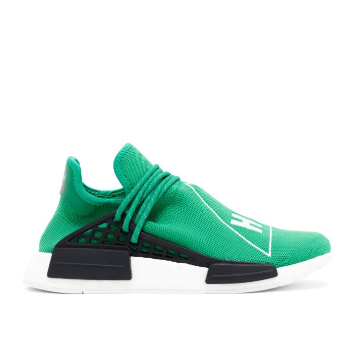 アディダス Adidas 【 Pharrell X Nmd Human Race \u0027Green\u0027 Men Green/Footwear White-Black 】 NMD メンズ green 緑・緑であること