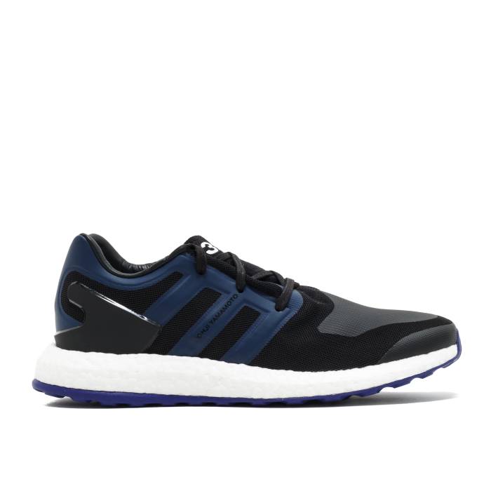 アディダス Adidas 【 Y-3 Pureboost 'Empire Blue' Men Core Black/Core Black/Empire Blue 】 メンズ コア 黒色 ブラック 青色 ブルー